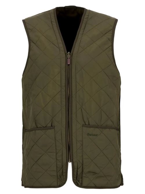 POLARQUILT WAISTCOAT ZIP LINER BARBOUR | 252MMLI0002OL91 OLIVE